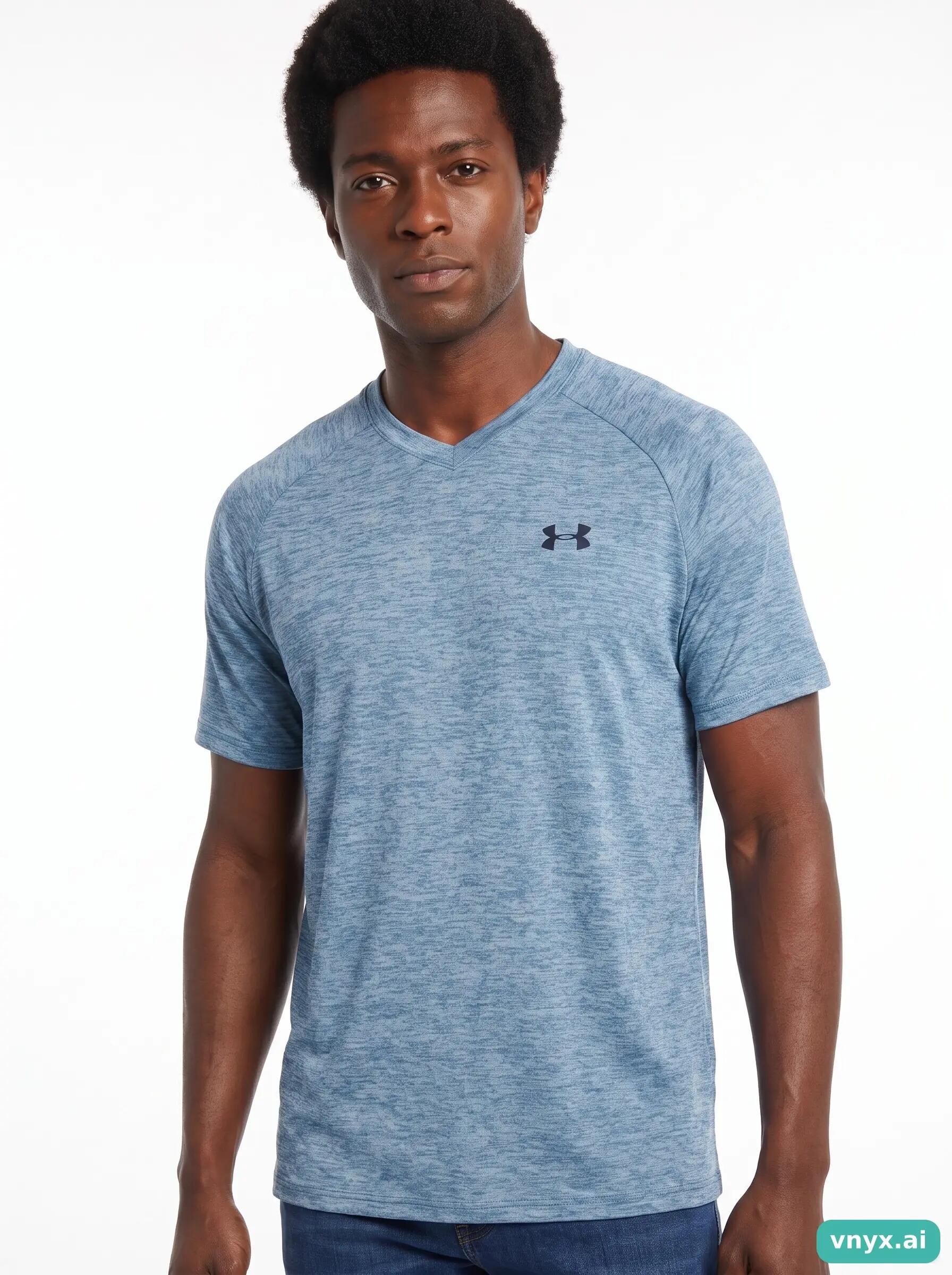 Second Life - Athletic Under Armour T-Shirt in Teal size L Sports T-shirt 5/5
