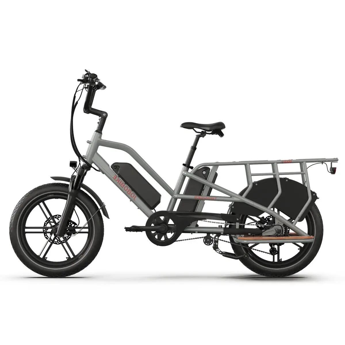 Elektrický nákladný bicykel JOBOBIKE Transer,systém s dvojitou batériou 4/4