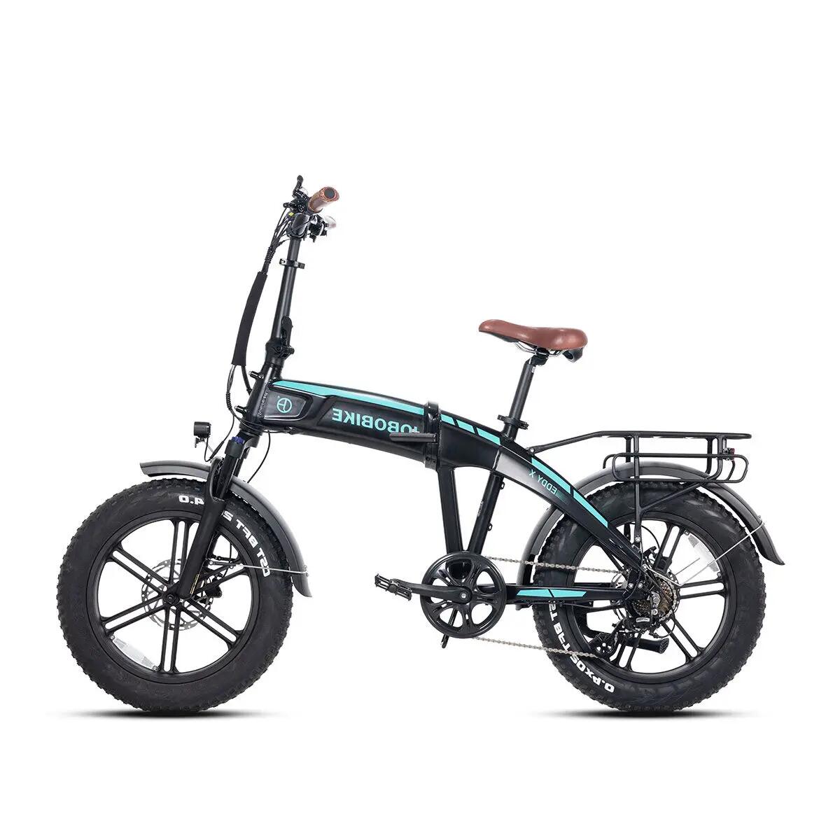 Skladací elektrický bicykel JOBOBIKE Eddy-X s LG batériou 48 V 15 Ah 5/6