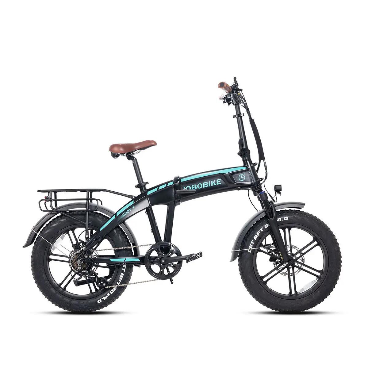Skladací elektrický bicykel JOBOBIKE Eddy-X s LG batériou 48 V 15 Ah 2/6