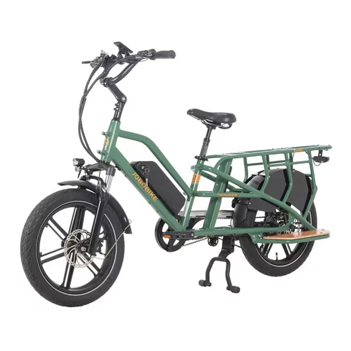 JOBOBIKE Transer Elektrische Cargobike met 48 V 15 Ah Accu 2/6
