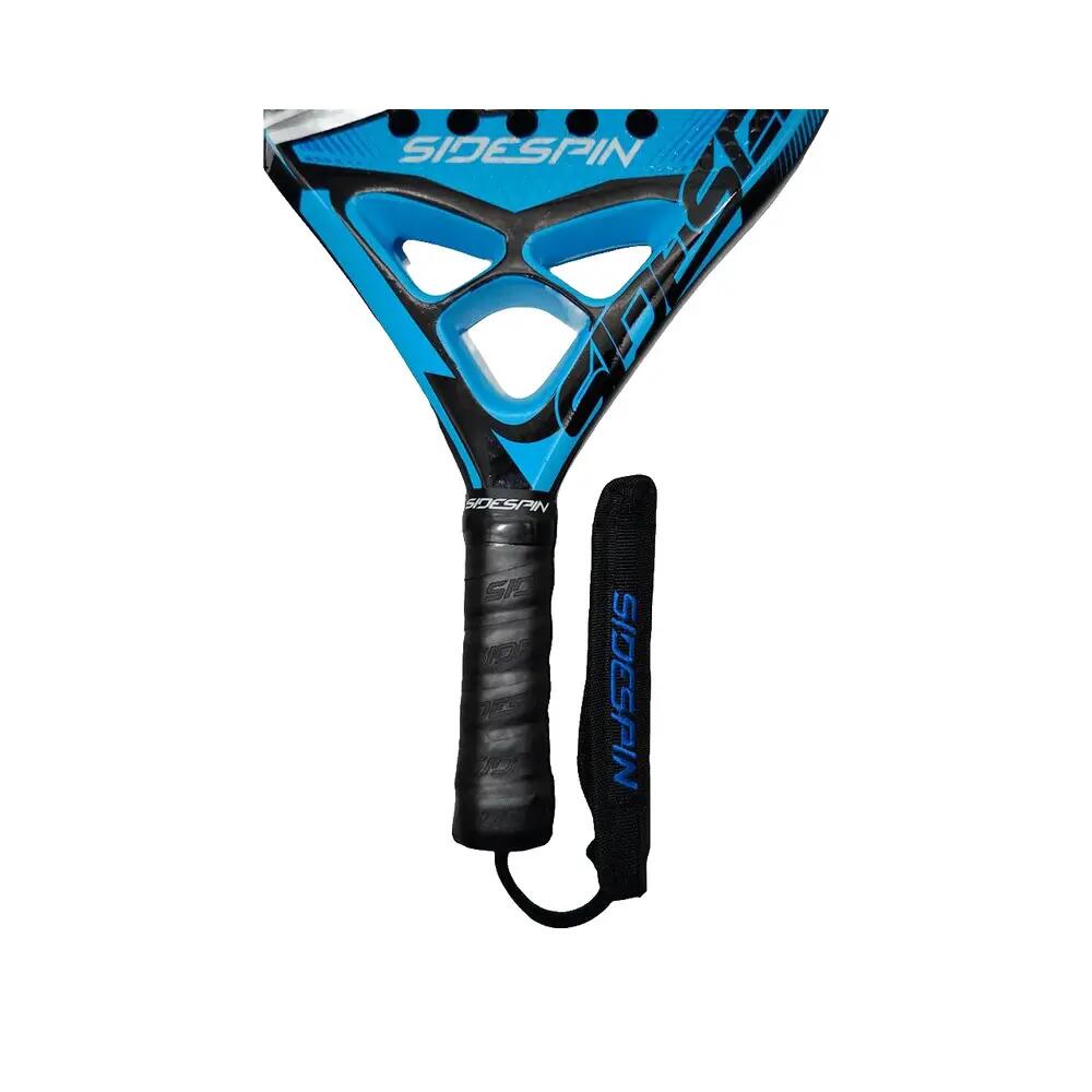 Raquete de padel Sidespin SS Focus 12K Verde 3/4
