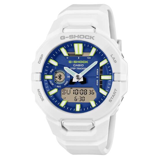 Casio Analogique - Digital Montre Blanc/Bleu GBA-950-7A2ER