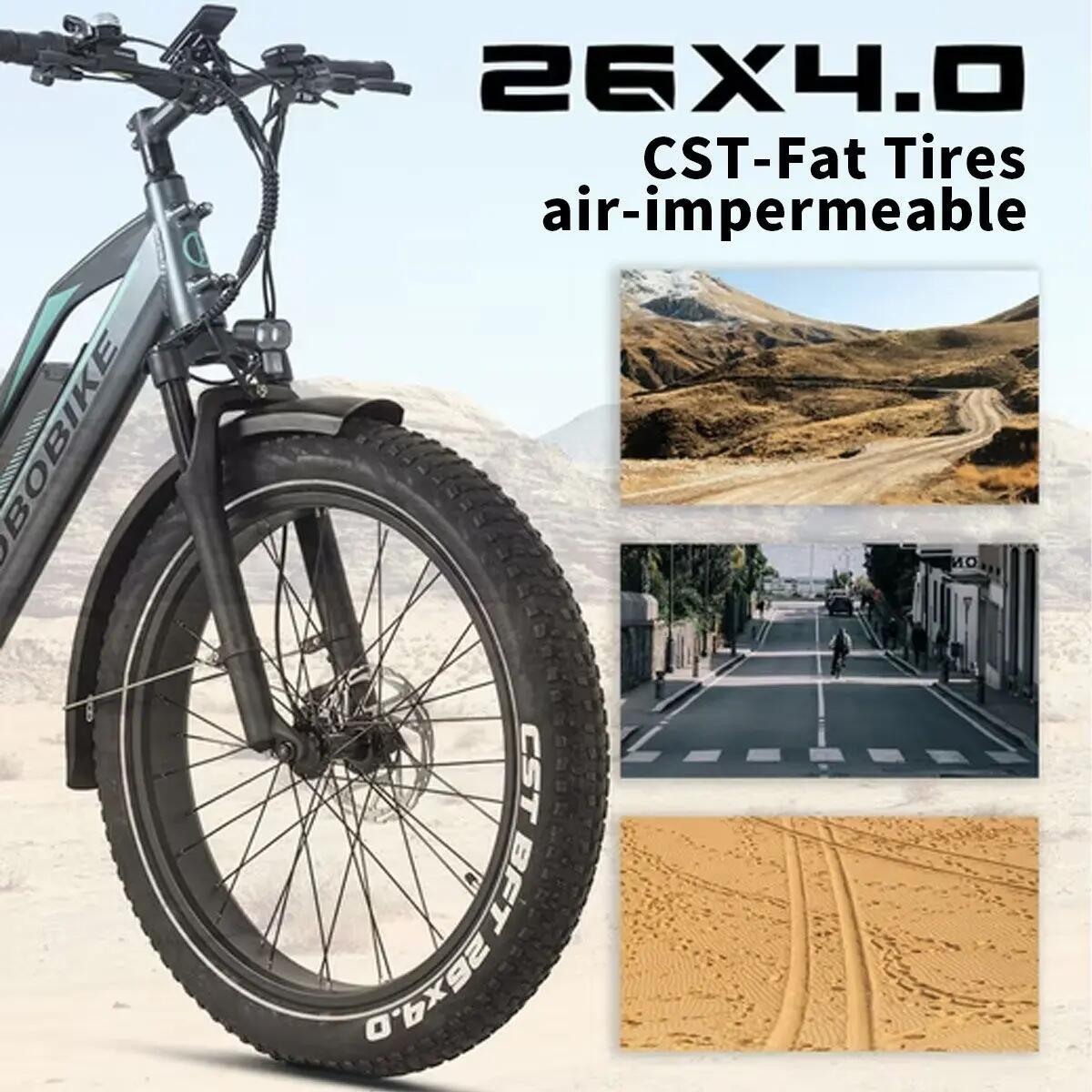 Elektrický bicykel JOBOBIKE ROBIN PRO ST s LG batériou 48 V 17,5 Ah 3/6