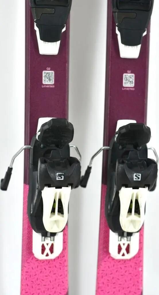 Second life - Narty Salomon LUX JR 140 cm - stan dobry 5/11