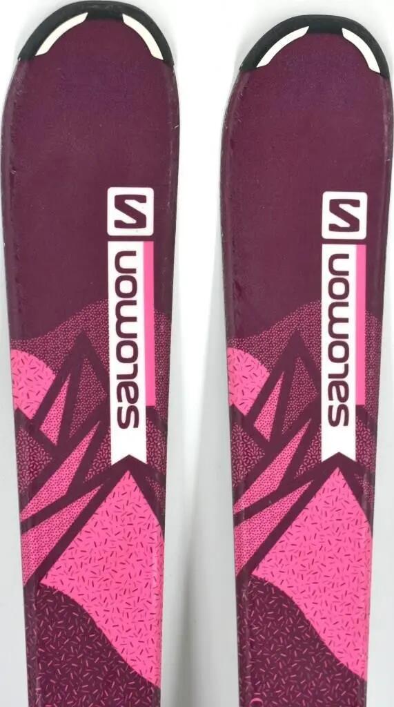 Second life - Narty Salomon LUX JR 140 cm - stan dobry 3/11
