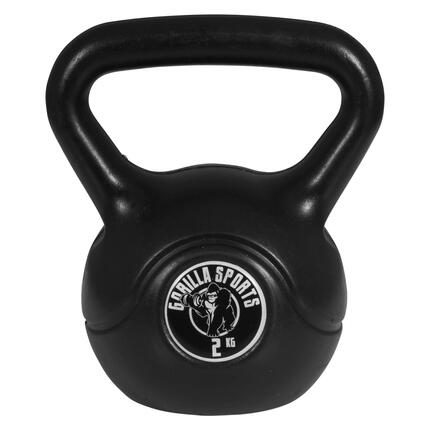 Kettlebell - Kunststoff Kugelhantel, 2 bis 20 kg, Schwunghantel, Kugelgewicht