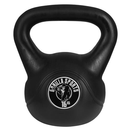 Kettlebell - Kunststoff Kugelhantel, 2 bis 20 kg, Schwunghantel, Kugelgewicht