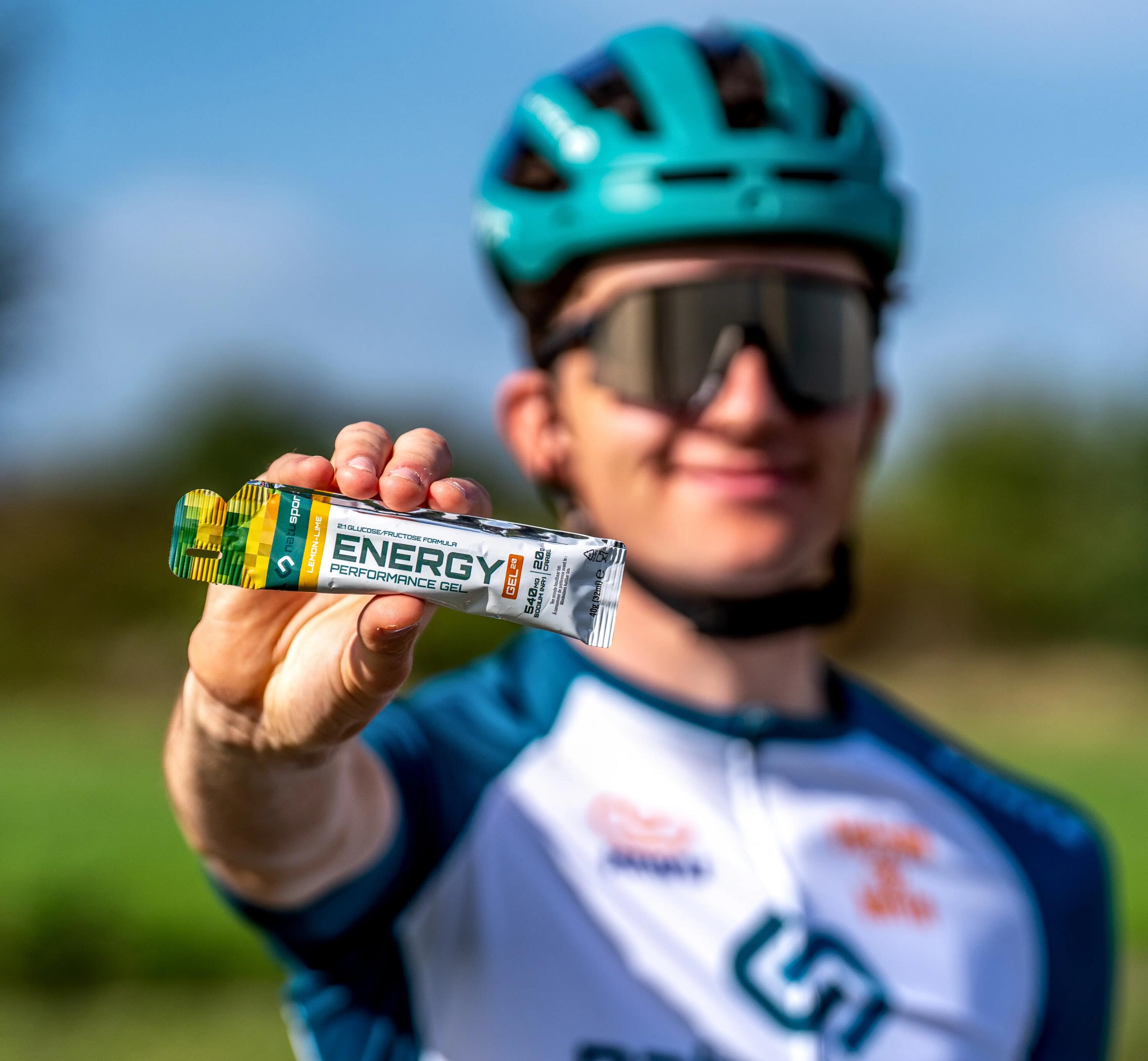 Energy Gel - Energiegel met elektrolyten - Raspberry - 12 stuks 5/5