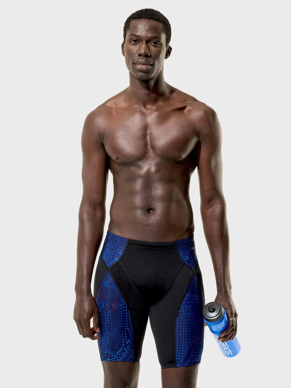 Pantalones Cortos Jammer Endurance+ Max Diseño de Puntos para Hombre Negro 6/7