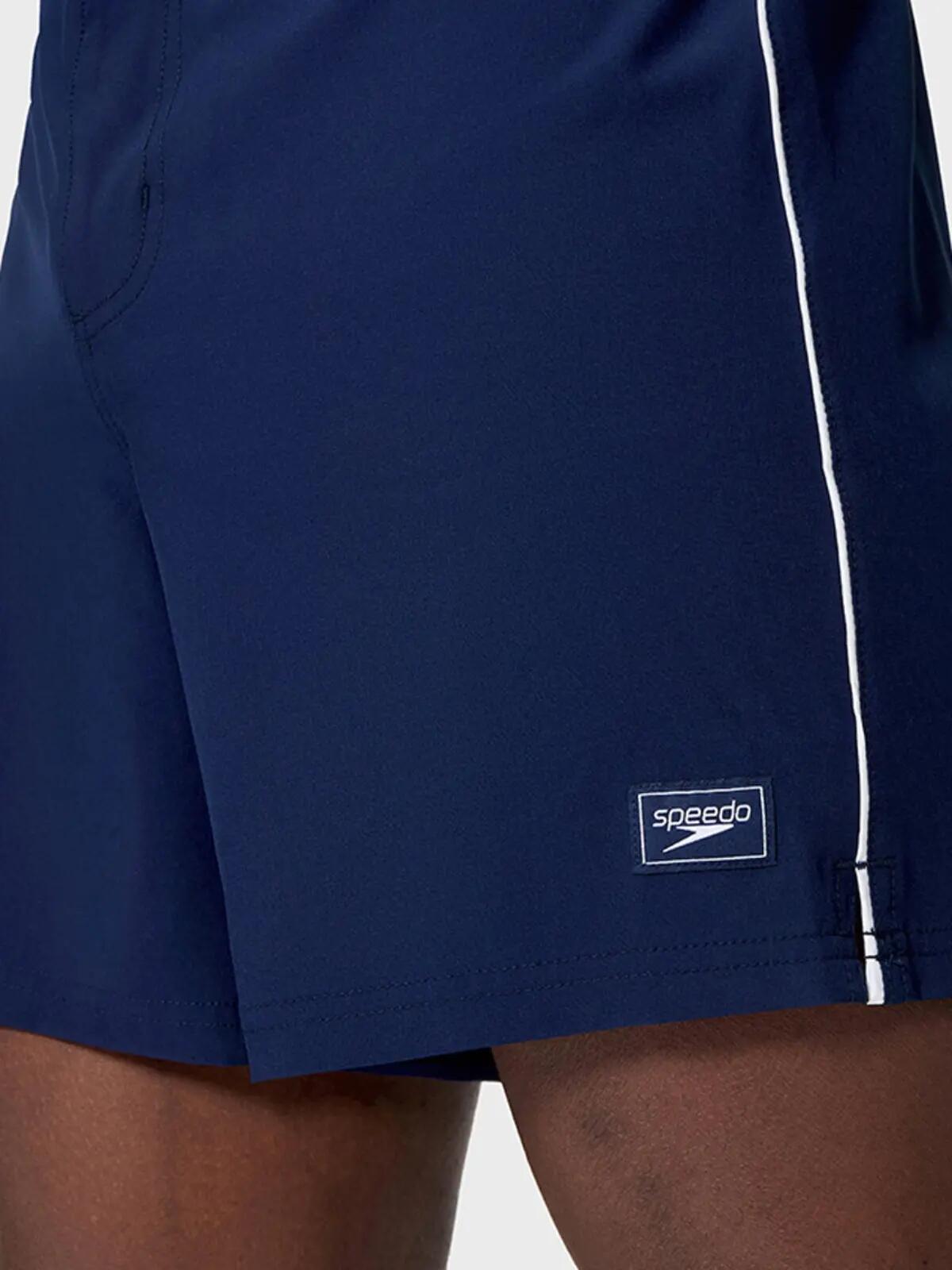 Short de bain homme Solid Volley Bleu 6/7