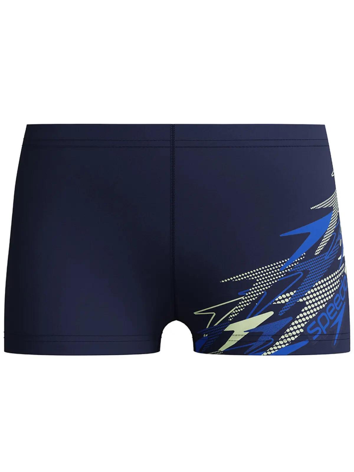 Kids Medley Logo Aquashort Blauw 2/7
