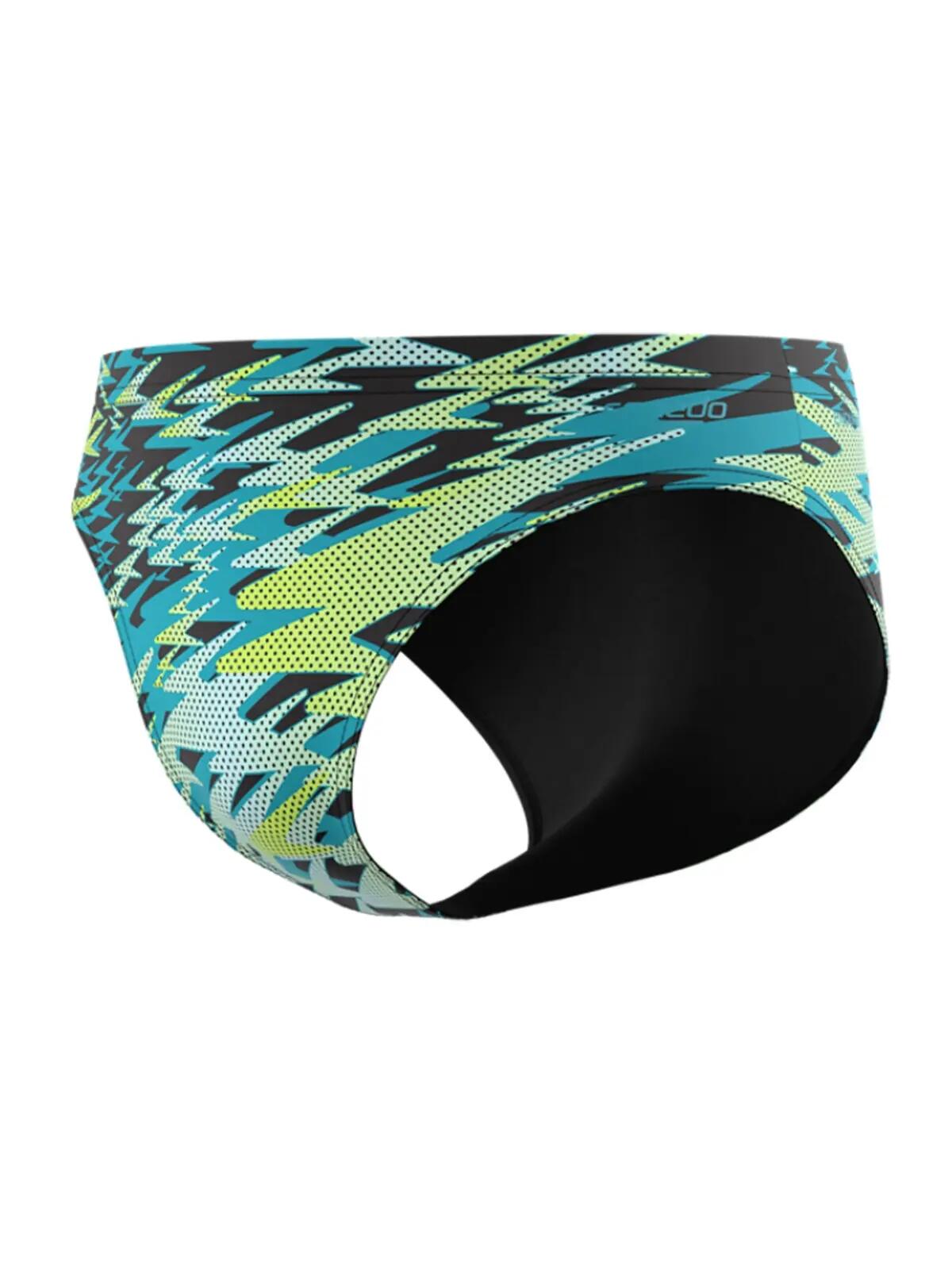 Heren Hyperboom Zwemslip Groen & Blauw 7/7