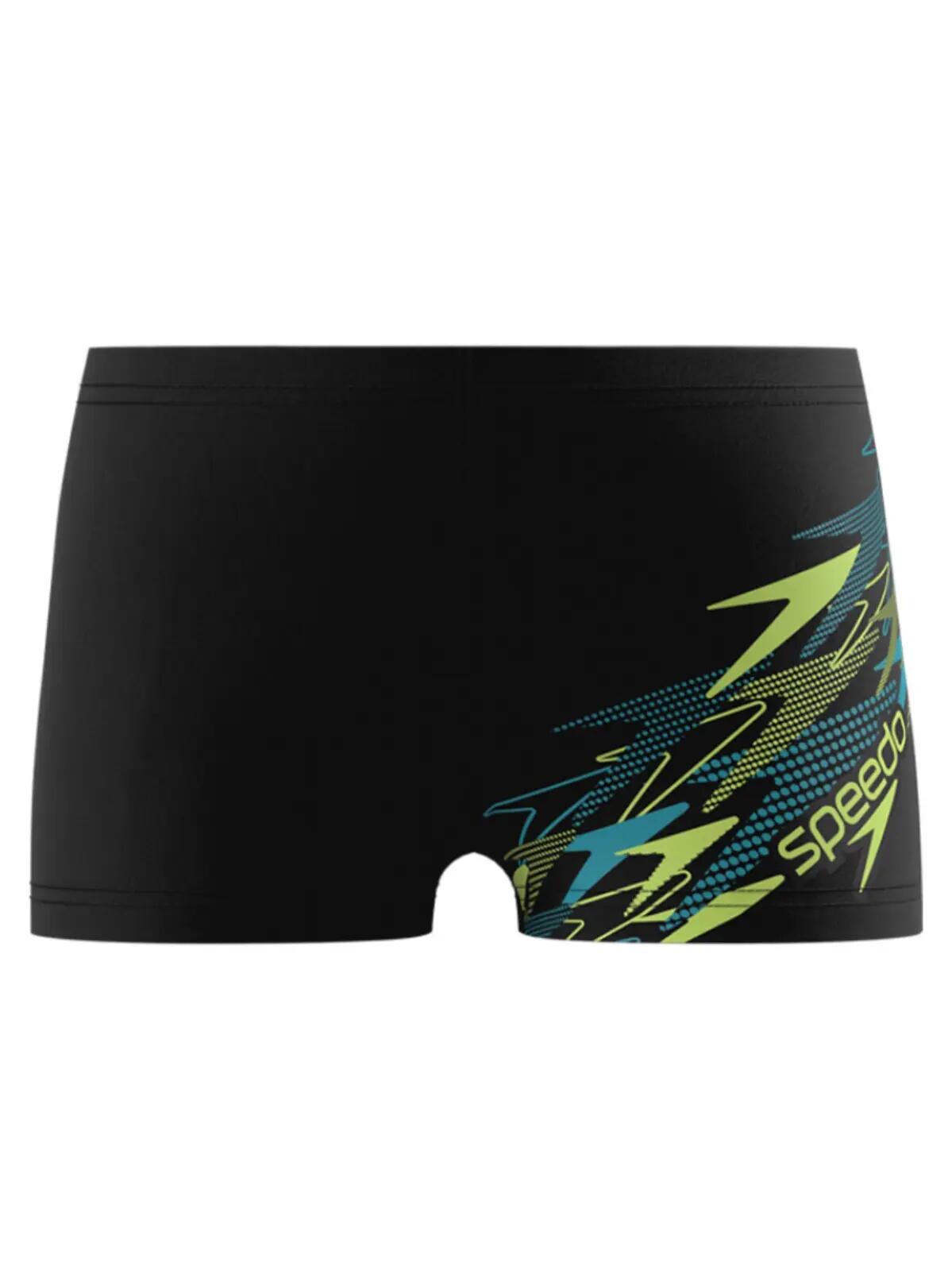Kids Medley Logo Aquashort Zwart 2/5