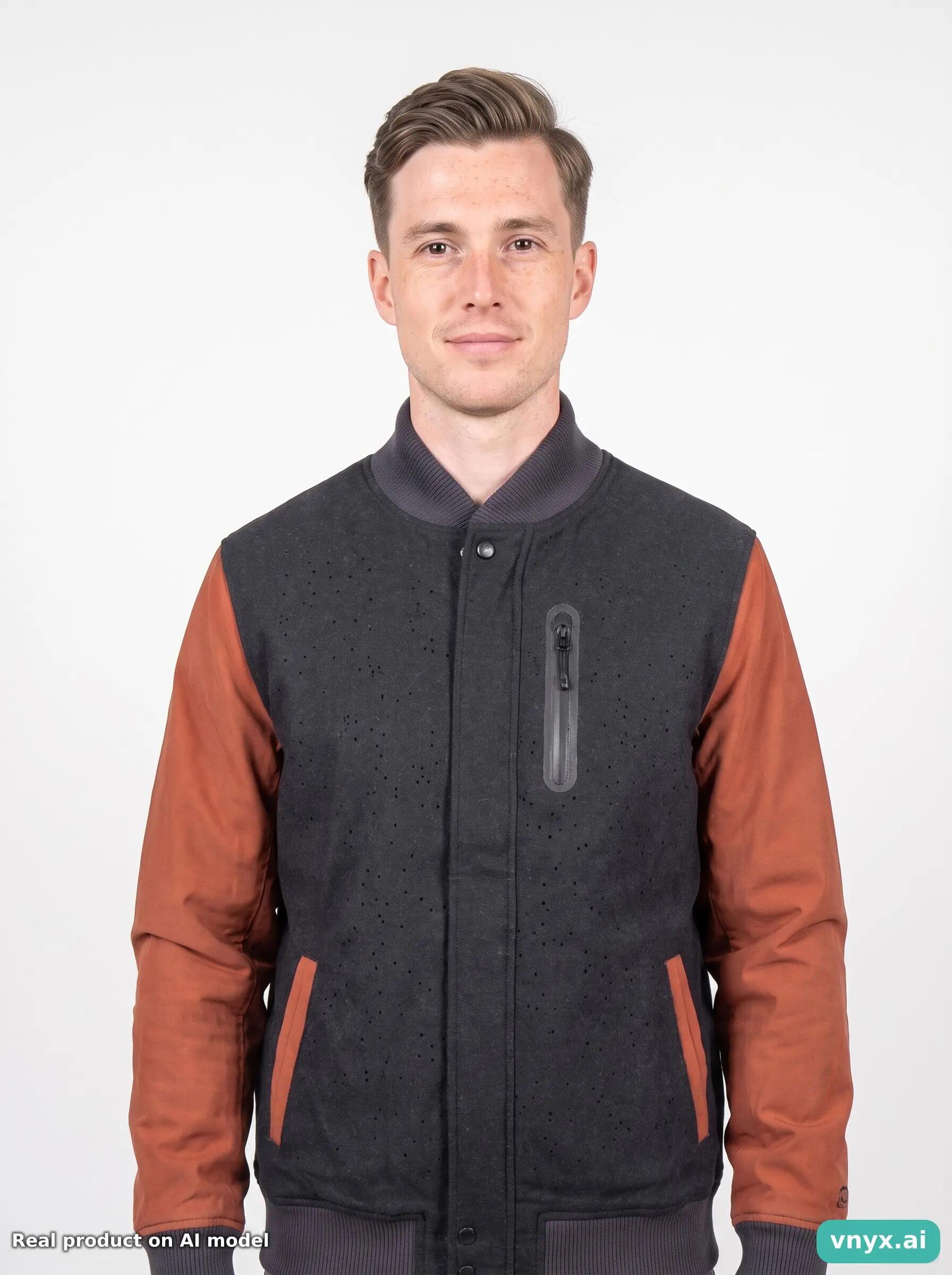 Second Life - Nike Dark Grey Bomber Jacket Men 5/5