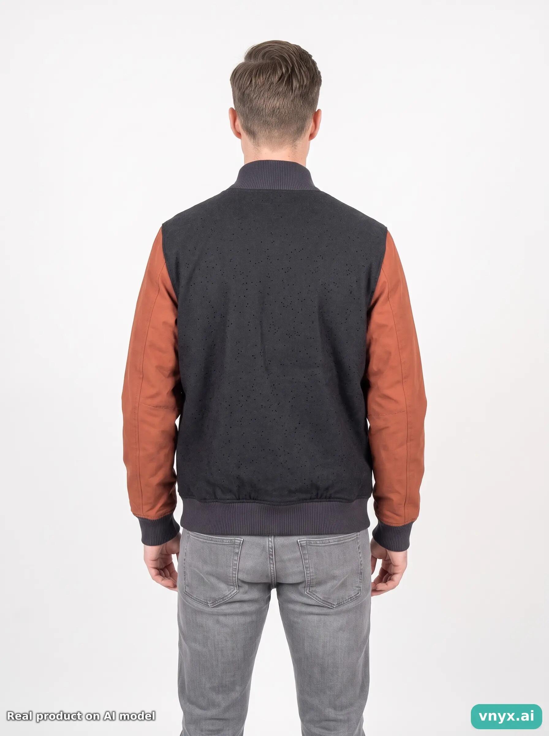 Second Life - Nike Dark Grey Bomber Jacket Men 2/5