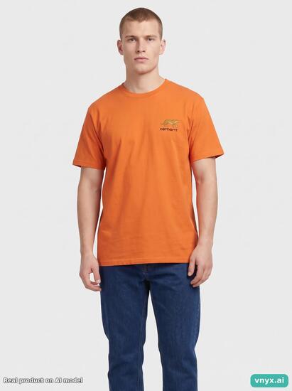 Second Life - Carhartt Orange T-Shirt Men