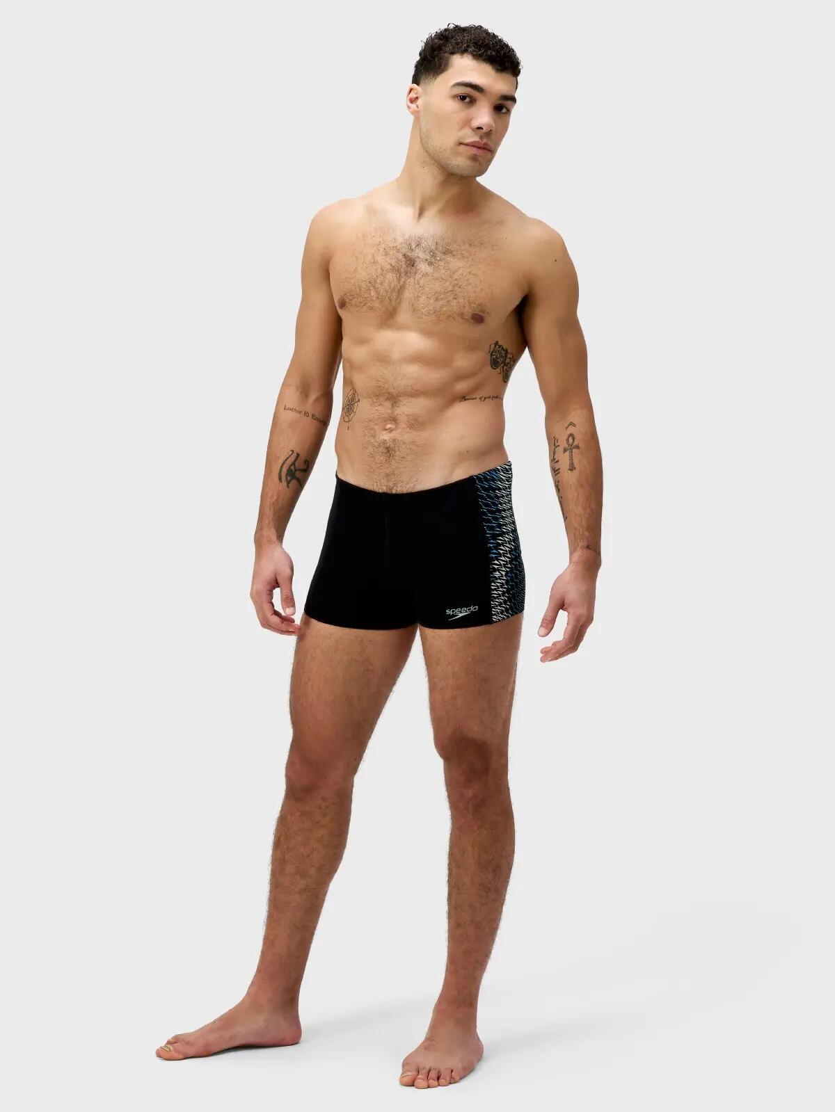Short de bain homme Speedo Aquashort Tech Panel noir VIII 5/7