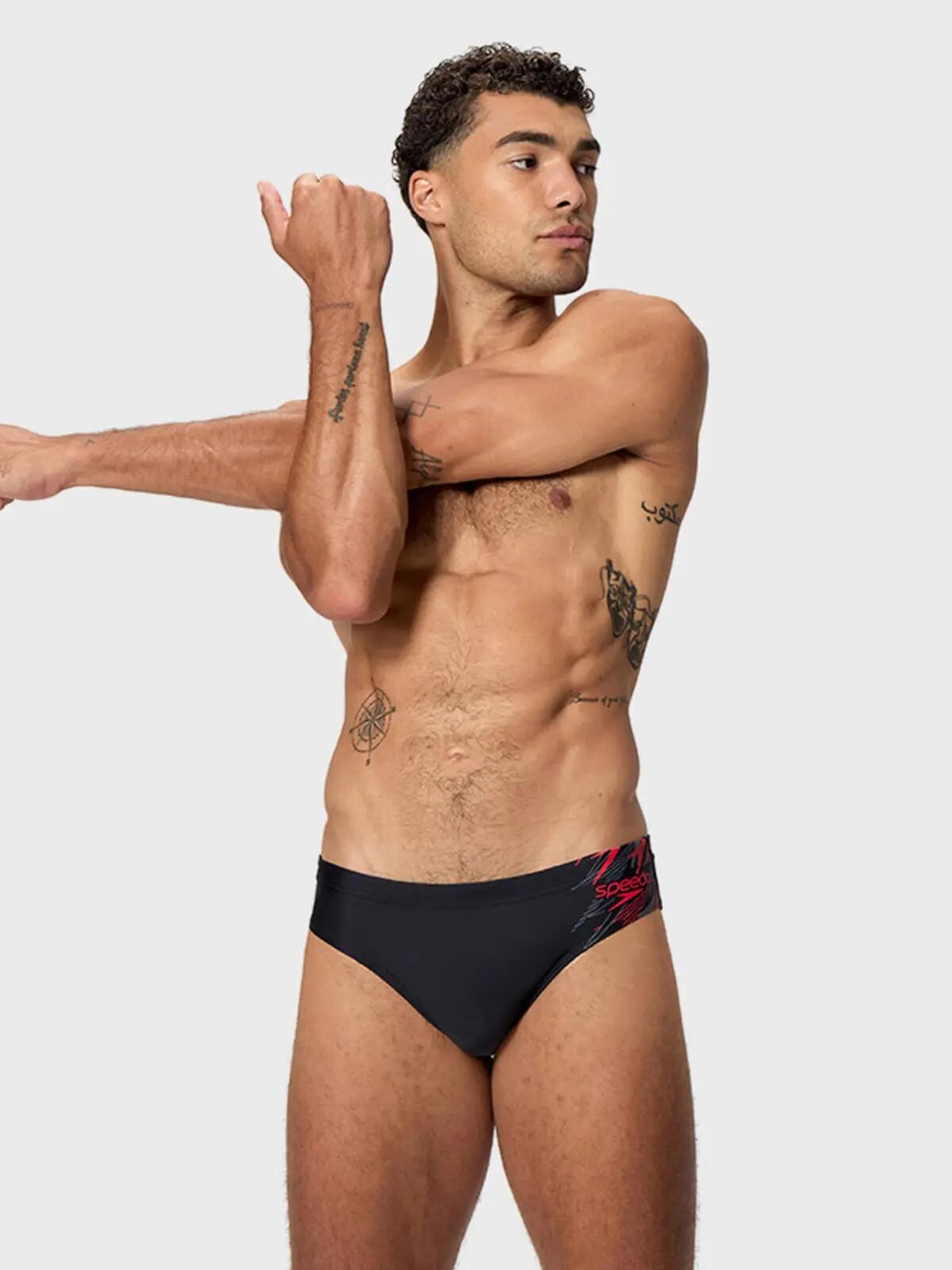 Slip de bain homme Medley Logo 7cm Noir Speedo 5/7