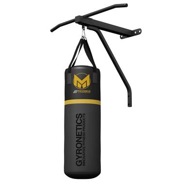 Gyronetics 2-in-1 bokszak en optrekstang – ruimtebesparend – bokszak 21 kg –