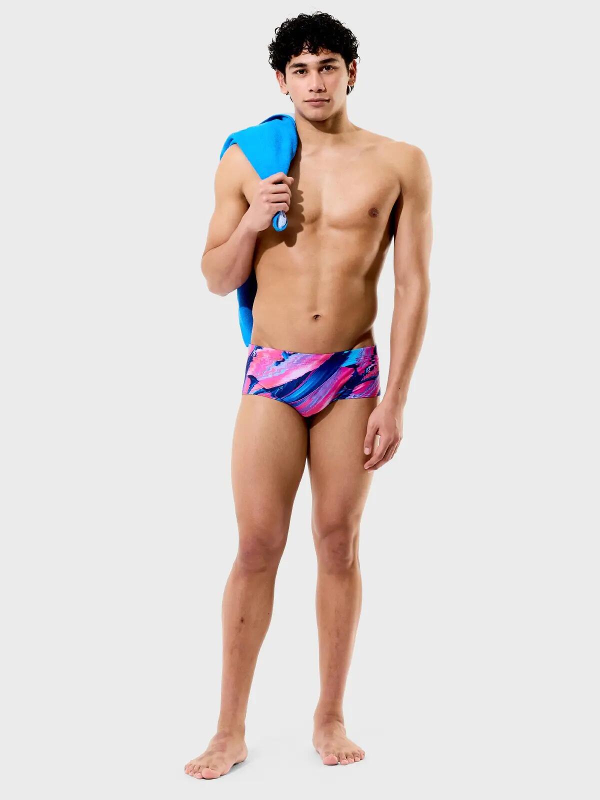 Slip de Bain Homme 13.5 Cm Allover Colourful Multi II 5/7