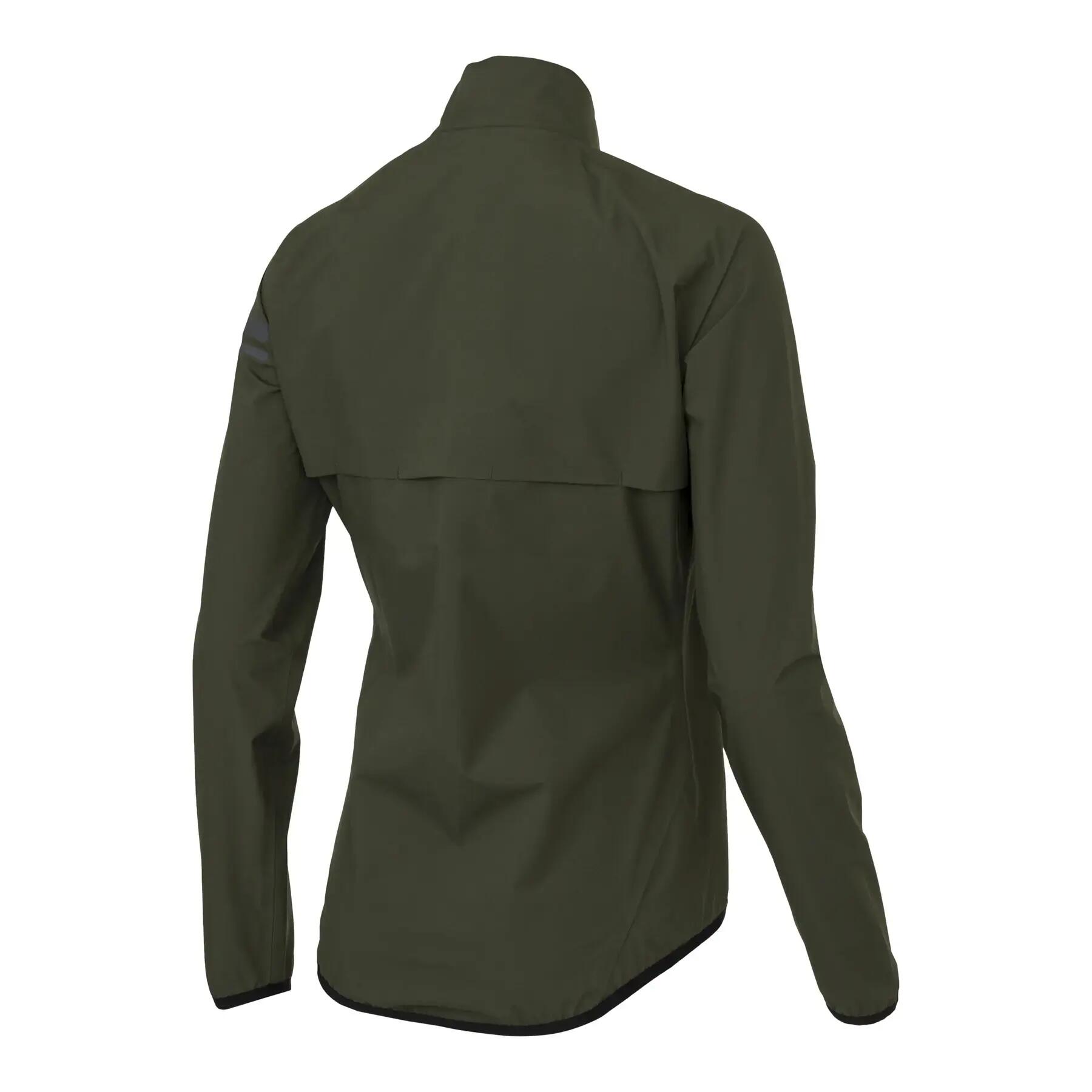 Veste imperméable femme vélo gravel Essential respirante 2/7
