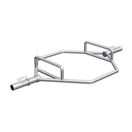 BARRE OLYMPIQUE HEXAGONALE | 25KG DIAM 50MM | MAX 270KG | STOP DISQUES À RESSORT