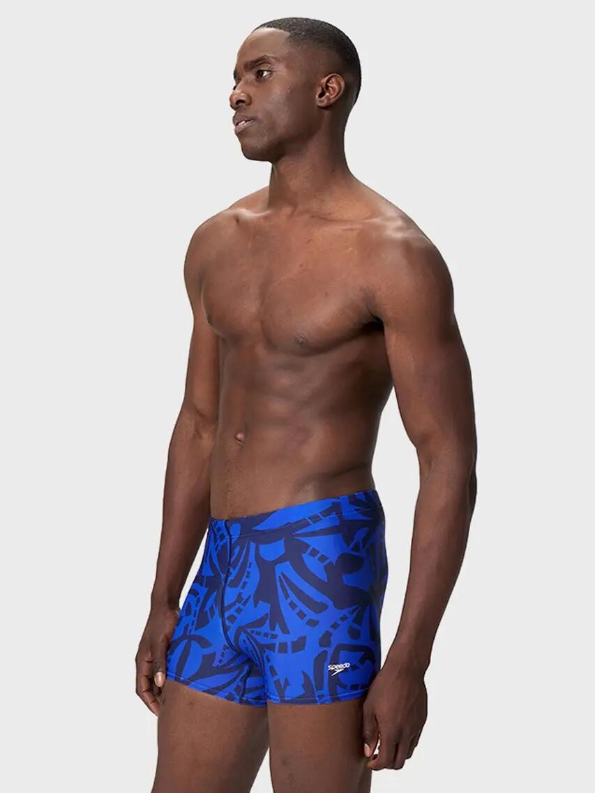 Short de bain homme Beachstar Square Leg Speedo Bleu 5/7