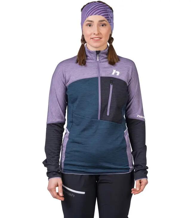 Women's 1/2 zip ski jacket Hannah Meda 3/8