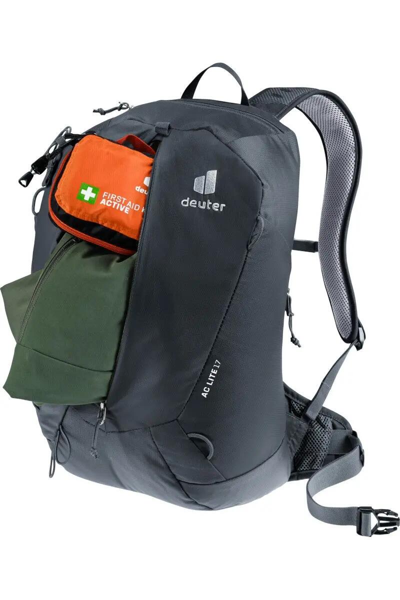Rucksack - Wandern - Sport - leicht, belüftet - AC Lite 17 - schwarz 5/8