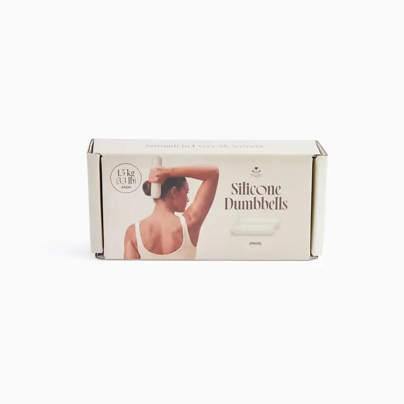 Mancuerna de silicona de 1,5 kg - Cream 7/7