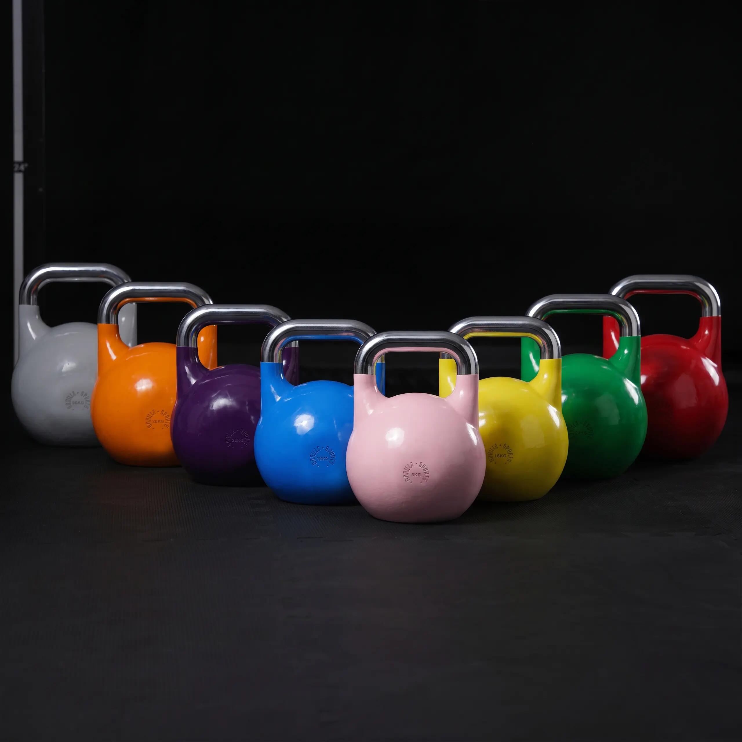 KETTLEBELL DE COMPÉTITION | MUSCULATION | POIDS AU CHOIX DE 8KG À 40KG 2/7