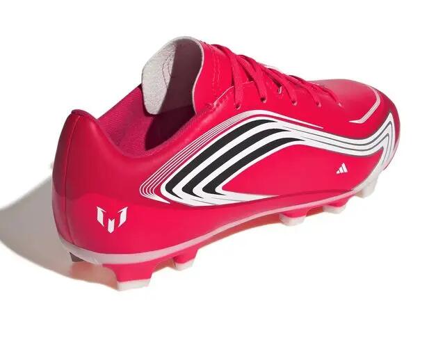 Adidas F50 MESSI CLUB FG/MG J Genç Çoklu Çim Zemin Kramponu IH1914 Kırmızı 5/5