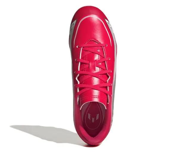 Adidas F50 MESSI CLUB FG/MG J Genç Çoklu Çim Zemin Kramponu IH1914 Kırmızı 4/5