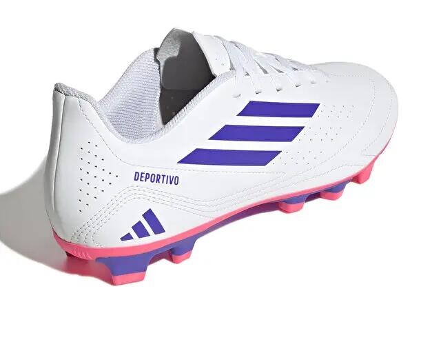 Adidas DEPORTIVO III FxG Erkek Çim Zemin Kramponu KJ4449 Beyaz 5/5