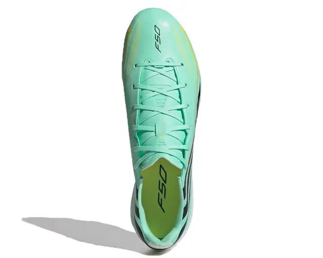 Adidas F50 HYPERFAST LEAGUE FG Erkek Çim Zemin Kramponu KK1052 Yeşil 5/5
