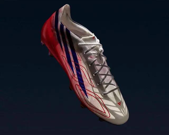 Adidas F50 HYPERFAST EVO FG Erkek Çim Zemin Kramponu KJ6109 Beyaz 4/5