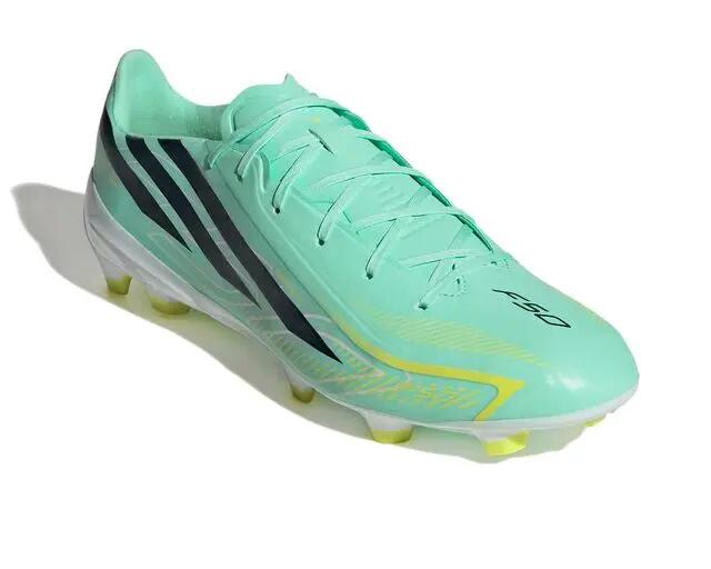 Adidas F50 HYPERFAST LEAGUE FG Erkek Çim Zemin Kramponu KK1052 Yeşil 4/5