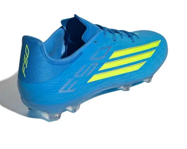 Adidas F50 League Fg/Mg Erkek Çoklu Çim Zemin Kramponu JR8992 Mavi 5/5