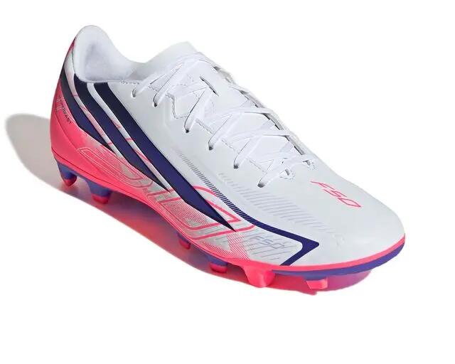 Adidas F50 HYPERFAST CLUB FG/MG Erkek Çoklu Çim Zemin Kramponu KJ0990 Beyaz 3/5