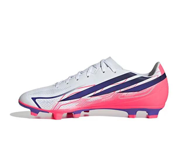 Adidas F50 HYPERFAST CLUB FG/MG Erkek Çoklu Çim Zemin Kramponu KJ0990 Beyaz 2/5