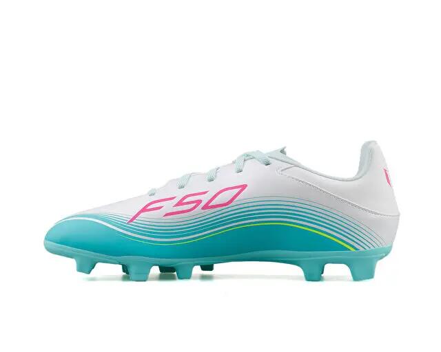 Adidas F50 Messi Club Fg/MgErkek Çoklu Çim Zemin Kramponu JQ0946 Beyaz 2/5