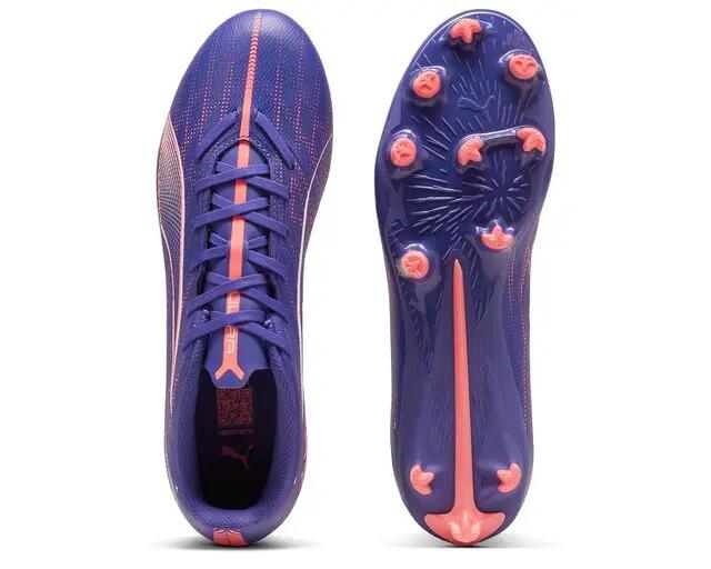 Puma Ultra 5 Play Fg/Ag Erkek Çim Zemin Kramponu 10768901 Mor 3/5
