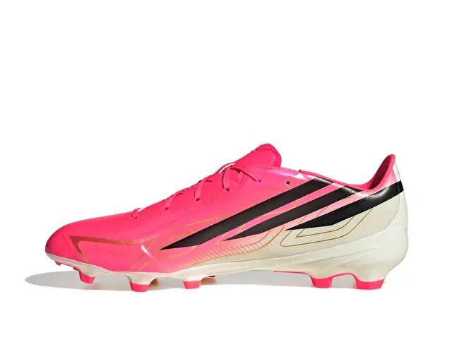 Adidas F50 HYPERFAST LEAGUE FG Erkek Çim Zemin Kramponu IH9346 Turuncu 4/5