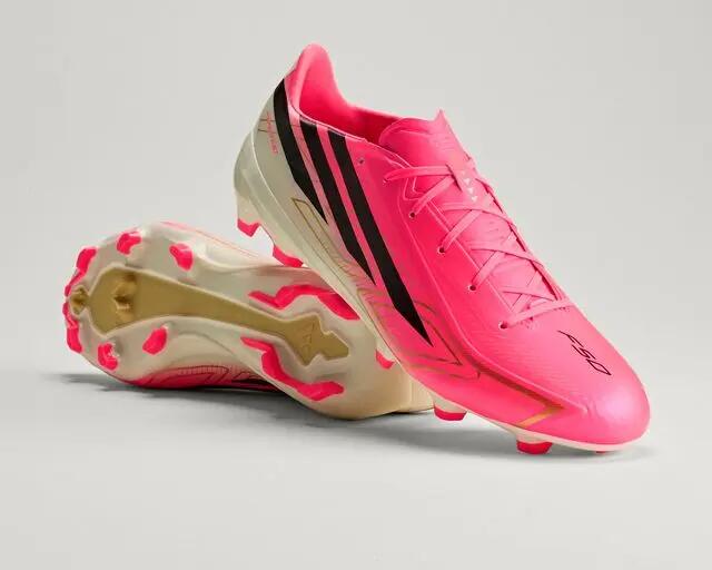 Adidas F50 HYPERFAST LEAGUE FG Erkek Çim Zemin Kramponu IH9346 Turuncu 2/5