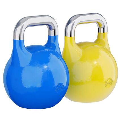 Kettlebell Competition - Gewicht 8 kg bis 40 kg, Massivstahlguss, in 9 Farben