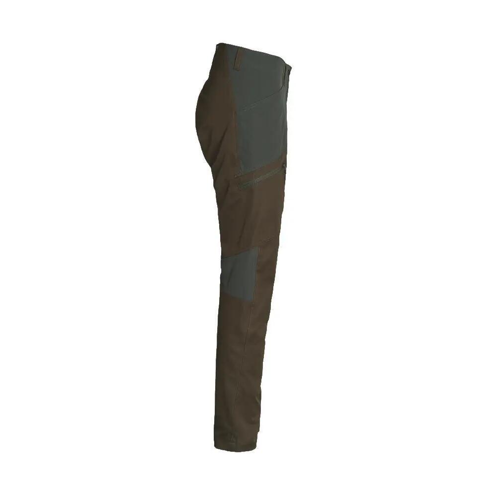 Damen - Jagdhose - Stretch, verstärkte Bereiche - Yrr - oliv-braun 3/5