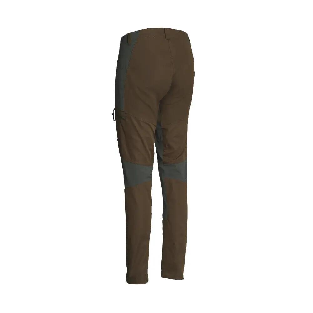 Damen - Jagdhose - Stretch, verstärkte Bereiche - Yrr - oliv-braun 2/5