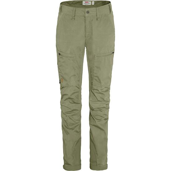 Damen-Trekkinghose - kurz, Stretch, Abisko Lite - Light Olive