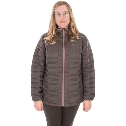 Damen - Steppjacke - isoliert, mit Kapuze - Explorer - Oliv